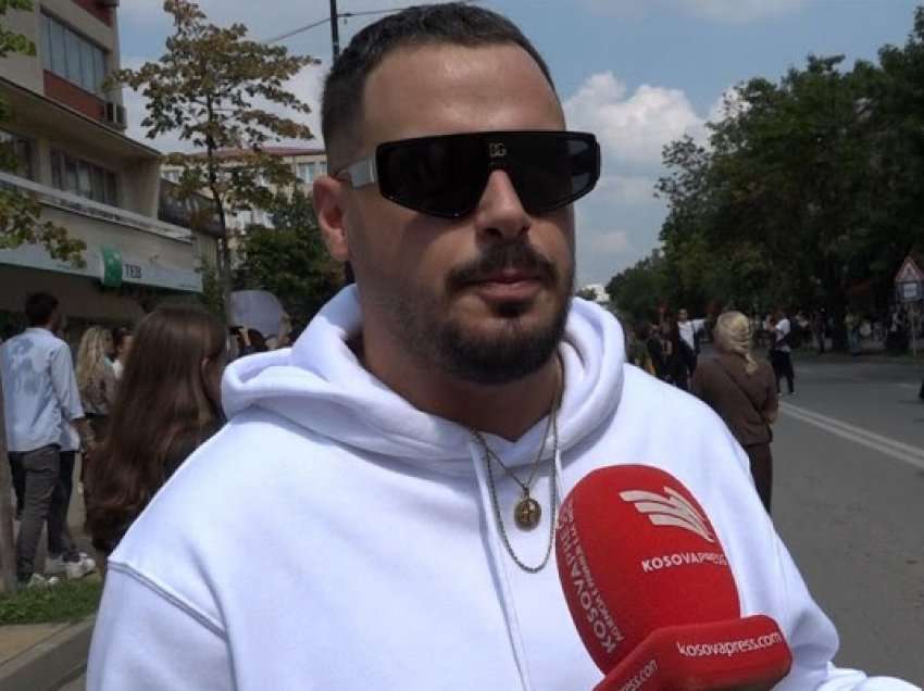 ​Dj Dagz në protestë flet si baba i ardhshëm: Nëse është vajzë...