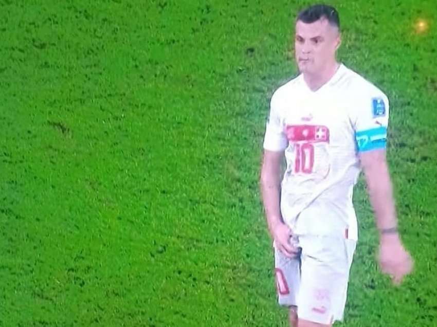 Xhaka ka zemrën e luanit!! Kapet me bankën rezervë të Serbisë – nuk i trembet syri fare