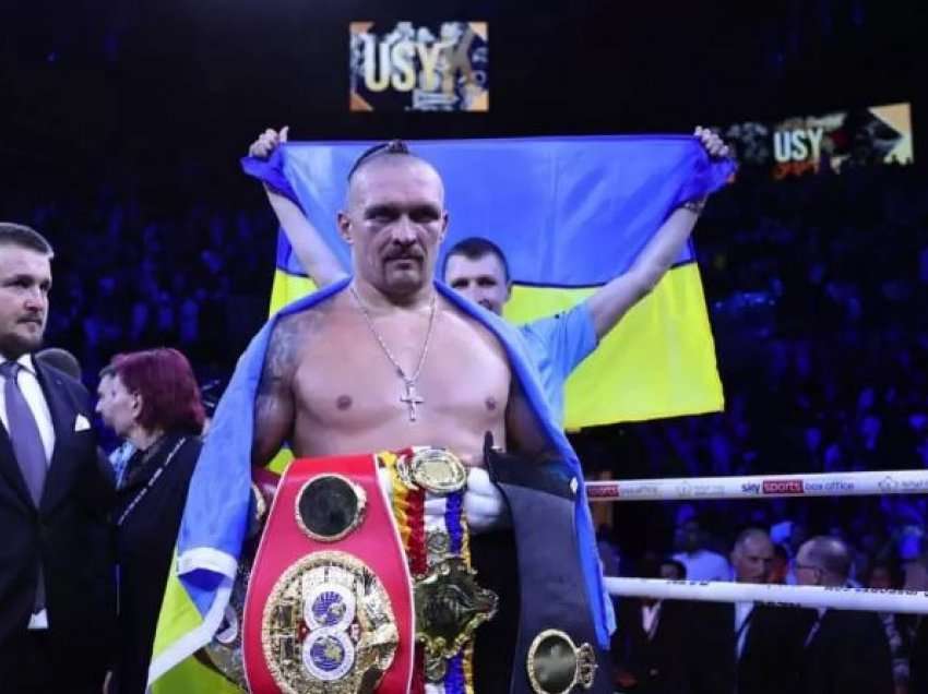 Usyk në Londër 