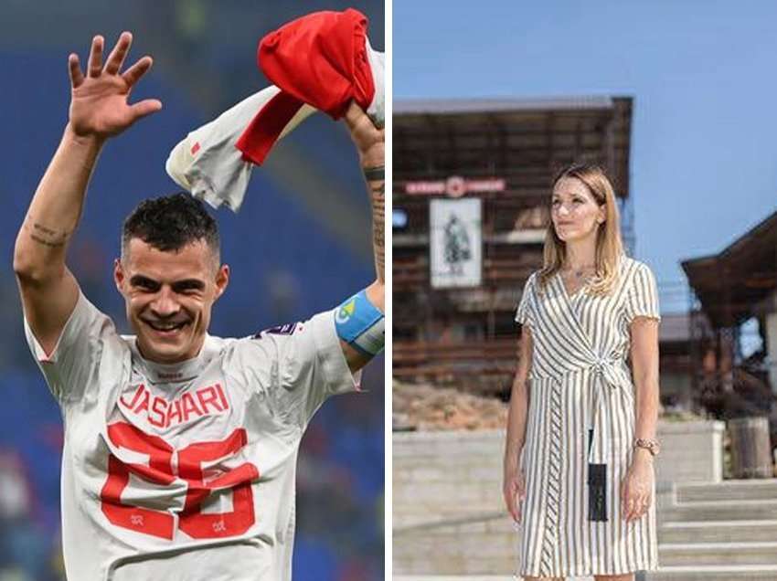 Granit Xhaka veshi fanellën “Jashari”, reagon Besarta Jashari