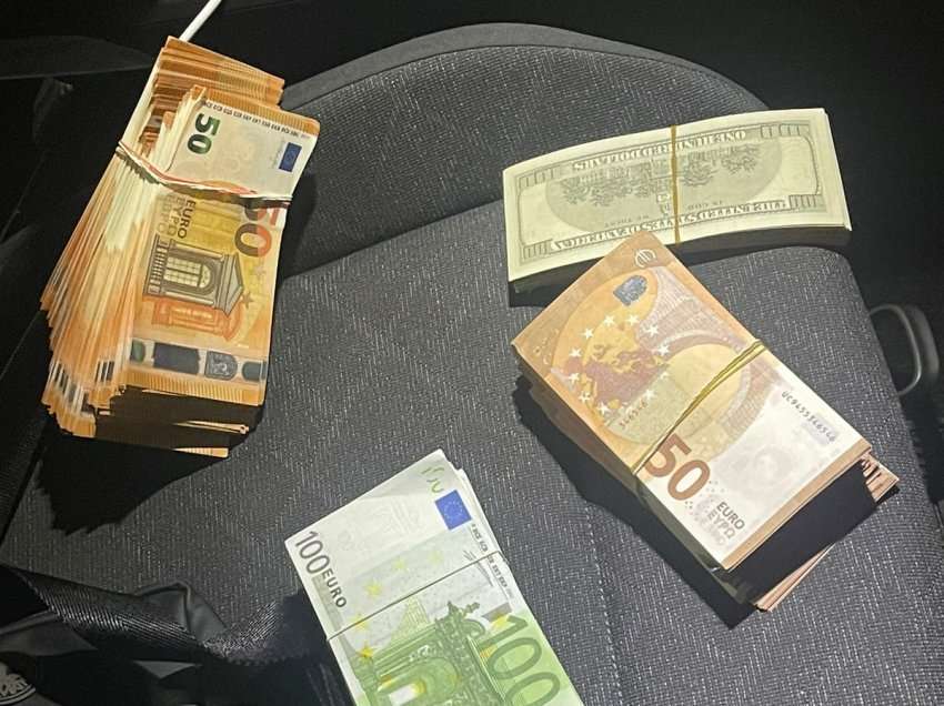 53 mijë euro dhe 10 mijë dollarë të falsifikuara tentuan t’i vënë në qarkullim, arrestohen dy të dyshuar në Ferizaj