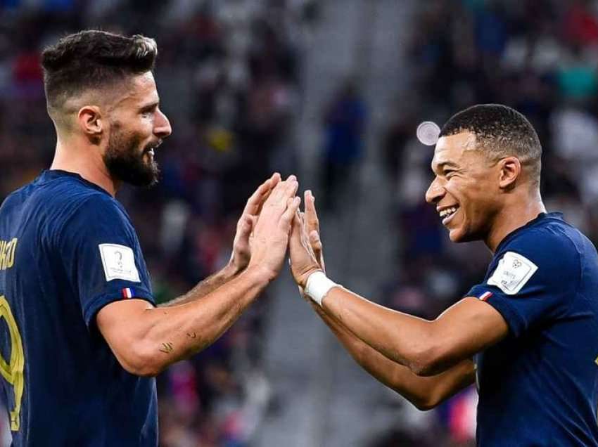 Luftë midis Mbappe, Messi dhe Giroud, cili do të shpallet futbollisti me më shumë gola në Katar 2022?