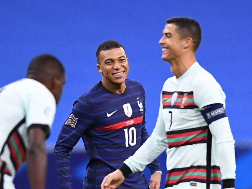 Mbappe për Ronaldon: Më i madhi nga të gjithë, nuk përmend Messin