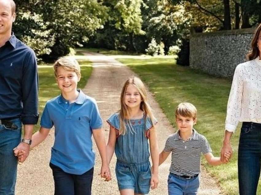 William dhe Kate publikojnë portretin familjar për kartolinën e tyre të Krishtlindjeve 