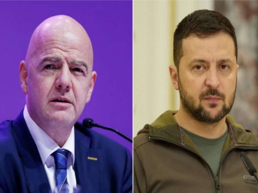 FIFA refuzon kërkesën e Zelenskyt për të ndarë mesazhin e paqes në finalen e Kupës së Botës