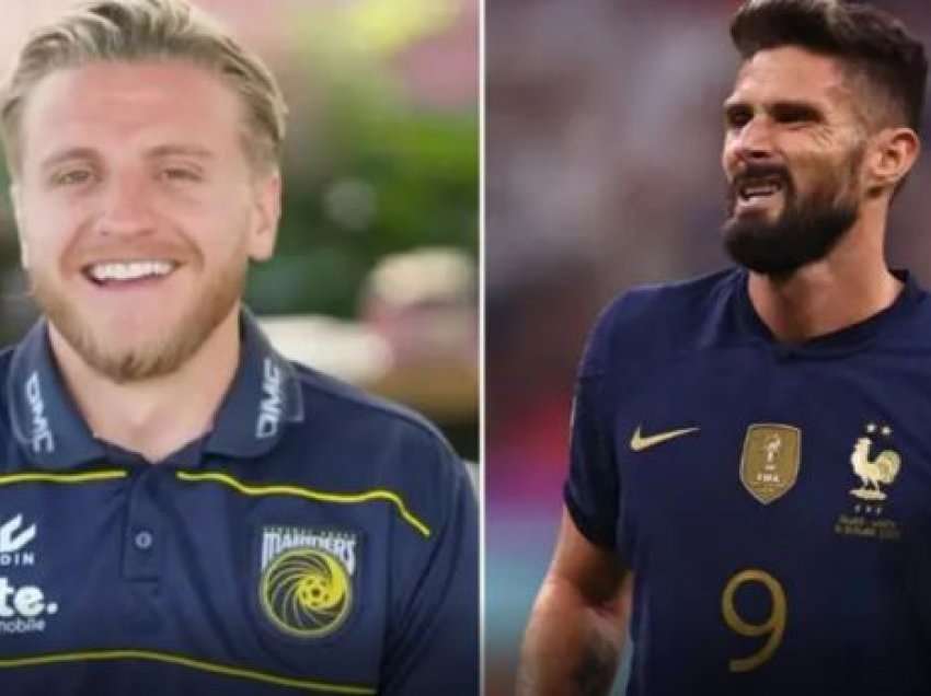 Si Giroud dhe Mbappe refuzuan fanellën e australianit