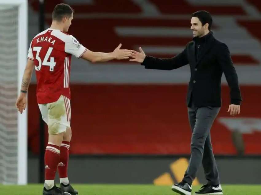 Arteta: Xhaka është një lojtar mjaft inteligjent