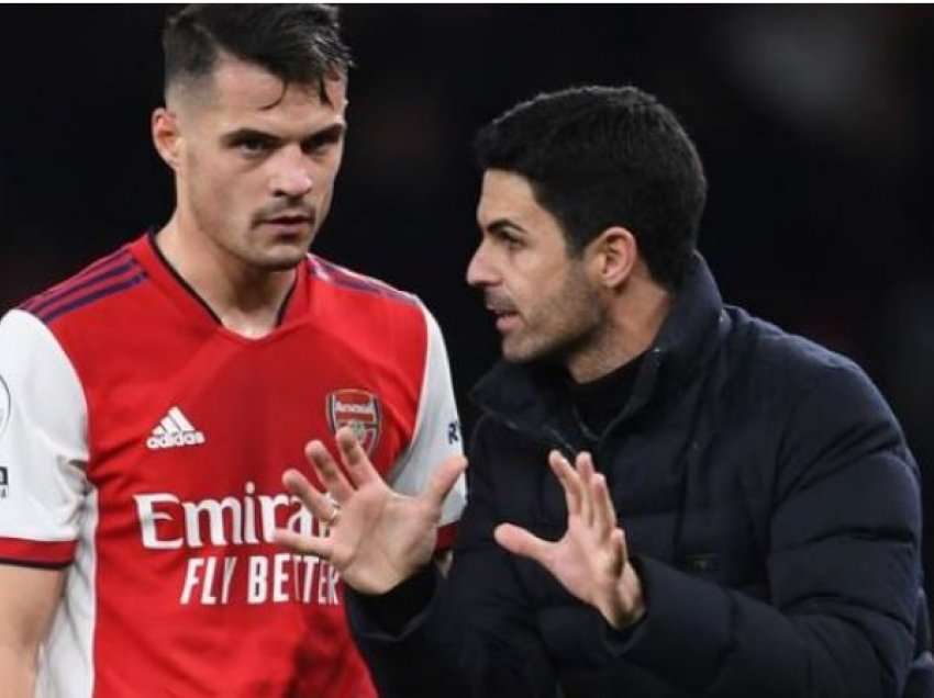 Arteta për Granit Xhakën: Ai është një lider dhe thyen muret për ekipin