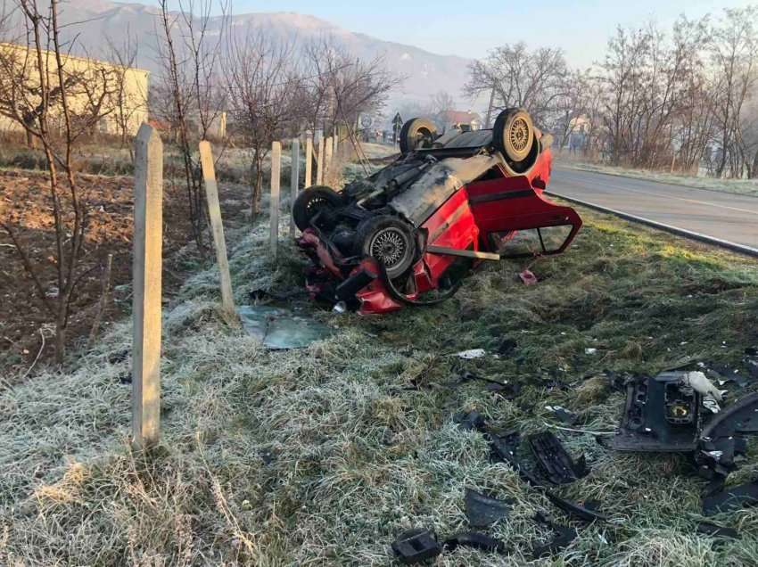 Dalin pamje nga aksidenti në Novosellë të Pejës, dyshohet për një grua të vdekur