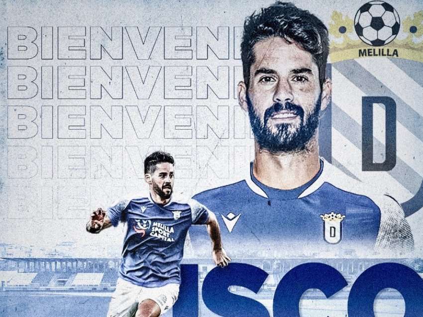 Zyrtare: Isco transferohet në ekipin e ligës së dytë spanjolle, Union Melilla