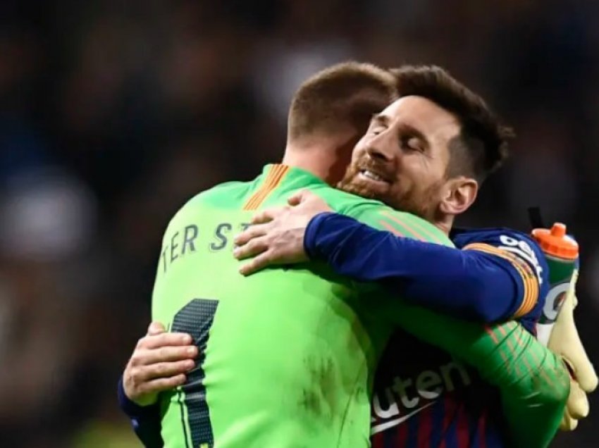 Ter Stegen: Nuk mendoj se ka njeri si Messi