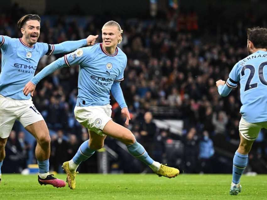 Manchester City zhgënjen në duel me Evertonin