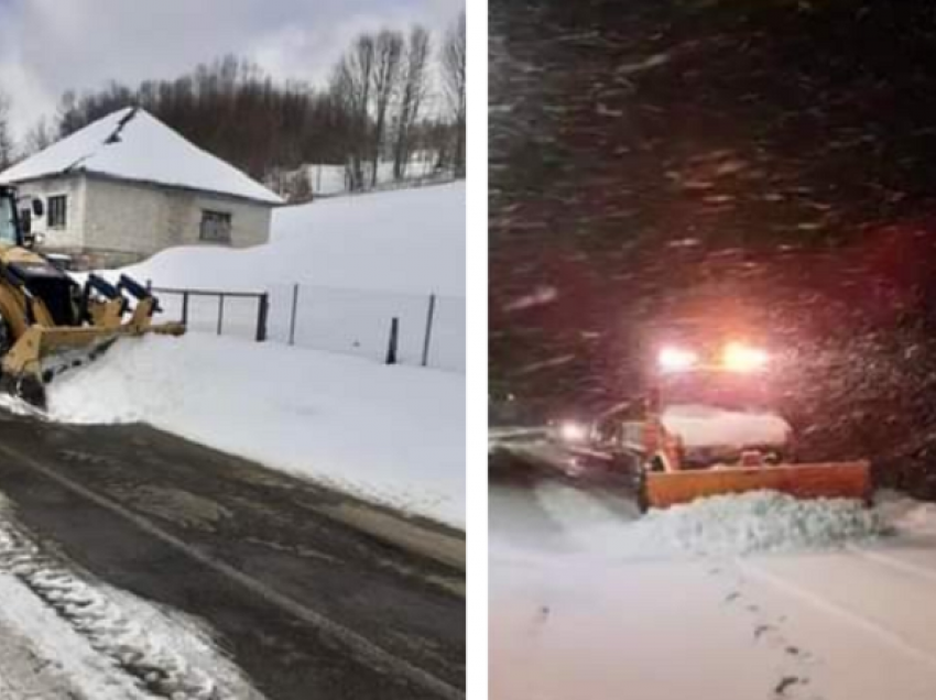 ARRSH: Reshje dëbore në disa zona malore të vendit