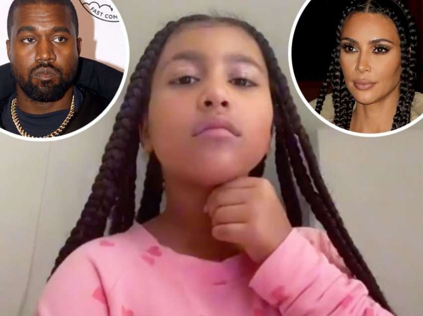 Kanye West: North është në TikTok pa miratimin e tij