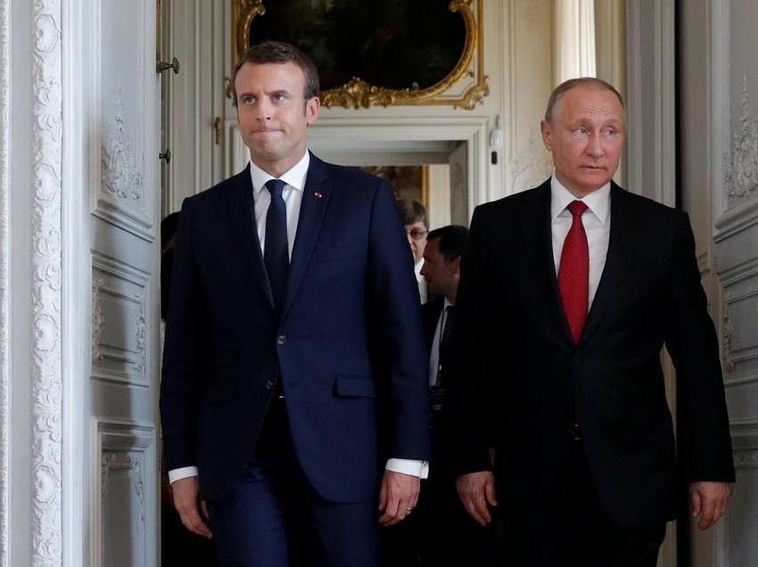 Macron nga Moska: duhet një përgjigje e dobishme që na mundëson të shmangim luftën