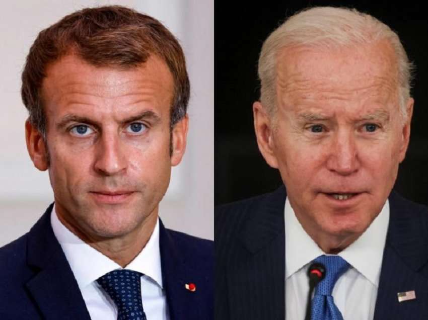 Biden e Macron diskutuan mbi krizën ukrainase