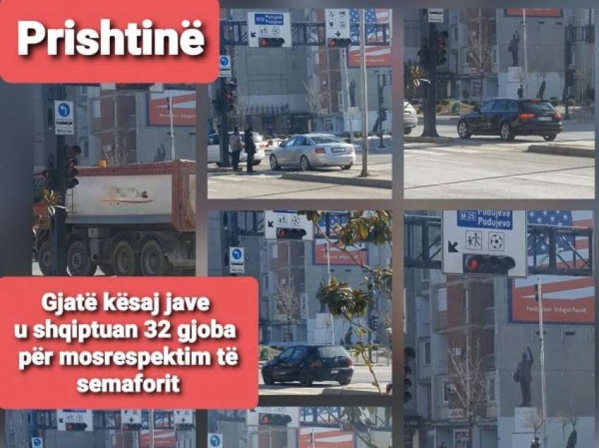 ​Prishtinë, konfiskohen 32 patentë shoferë për tre muaj