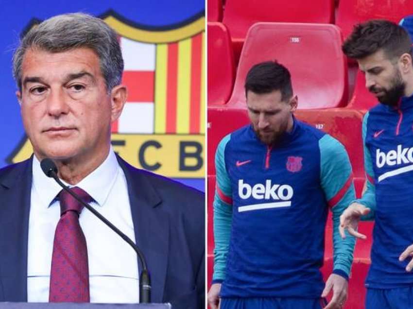 Pique i tha Laporta-s të largonte Messin