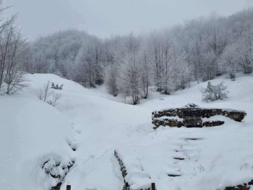 Rikthehen reshjet e dëborës në disa zona të juglindjes së vendit