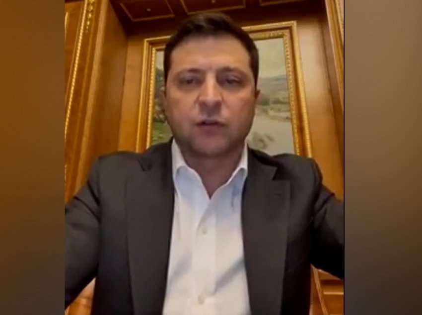 Zelensky u drejtohet ukrainasëve: Jemi të fortë, ushtria po punon