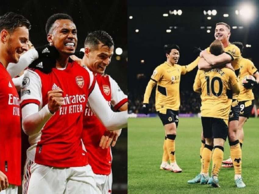 Arsenal-Wolverhampton, ja formacionet zyrtare