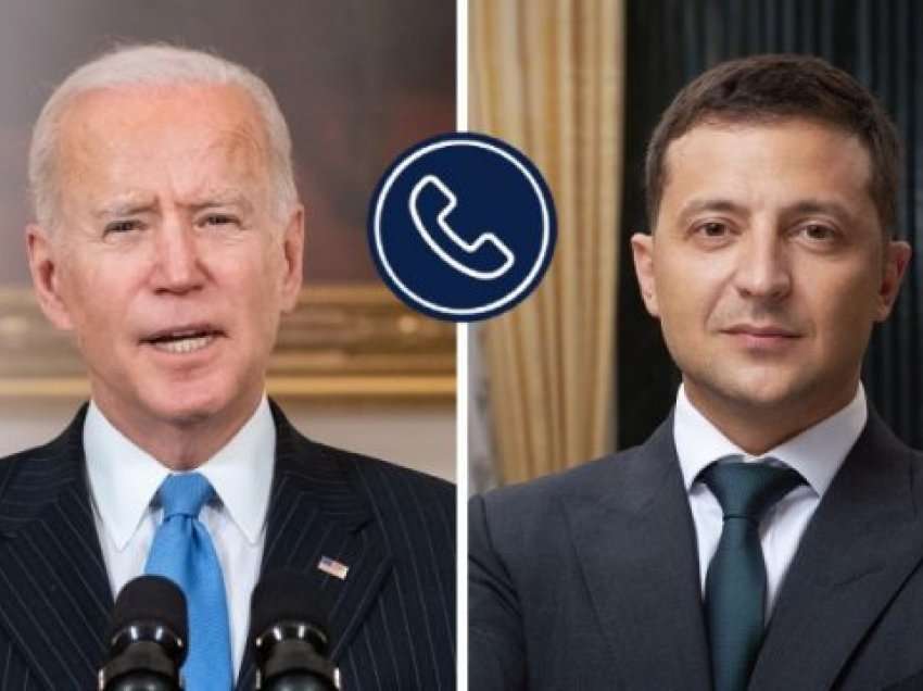 Presidenti ukrainas flet me Bidenin: Diskutuam një koalicion kundër luftës