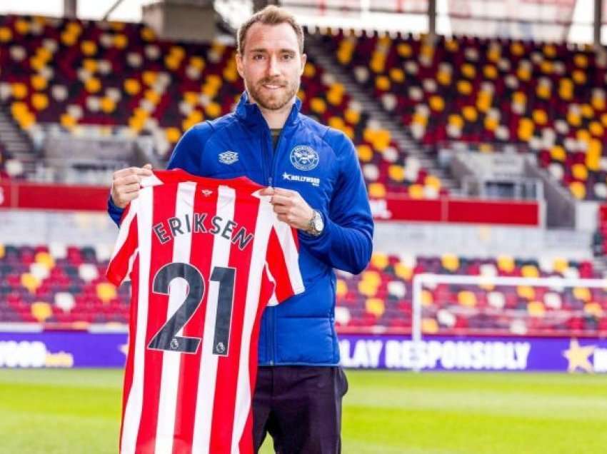 Pritjes i erdhi fundi, Christian Eriksen do të debutojë këtë fundjavë me Brentfordin