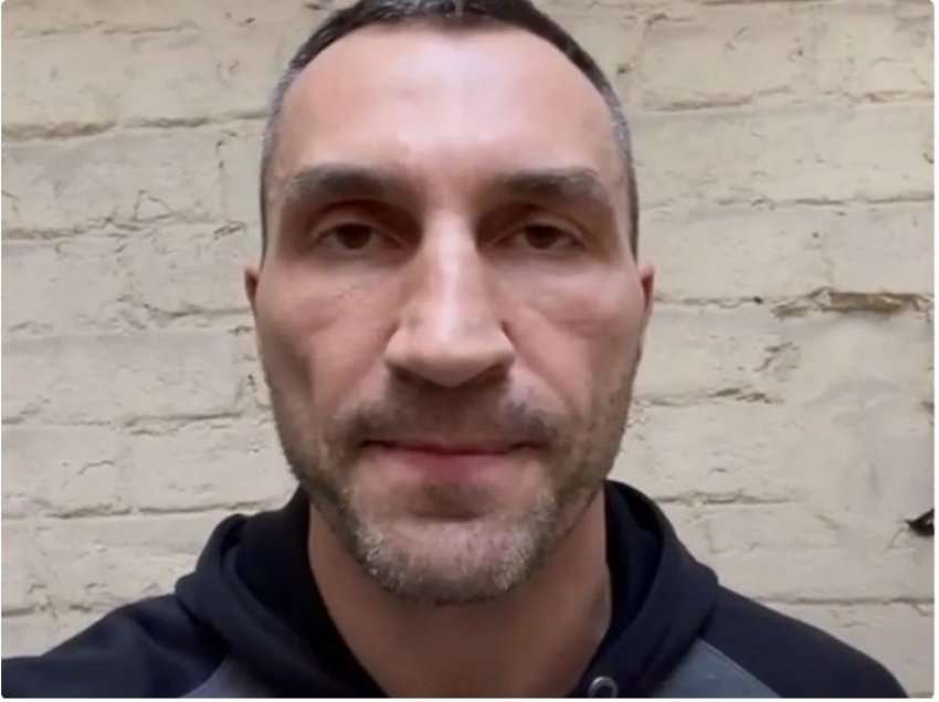 Klitschko i drejtohet botës me një mesazh prekës