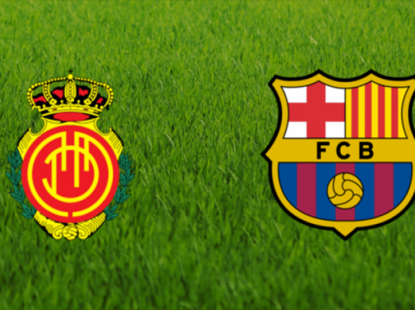 Formacionet zyrtare: Mallorca - Barcelona