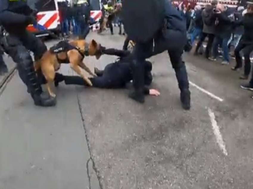 ​Mijëra persona protestuan kundër bllokimit në Holandë