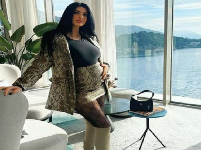 ​Zaimina edhe si shtatzënë shfaqet elegante dhe më e bukur se kurrë