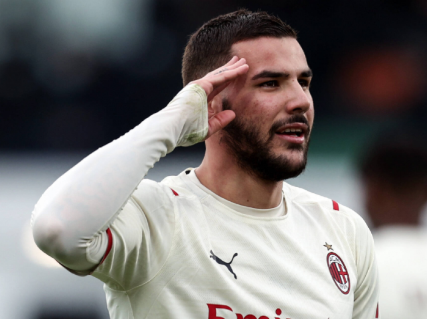 Theo Hernandez gëzon tifozët e Milan