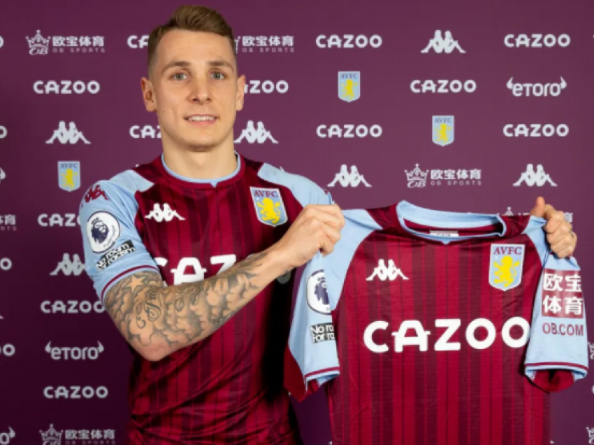 Aston Villa kompleton transferimin e Lucas Digne