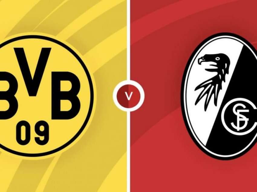 Formacionet zyrtare: Dortmund – Freiburg