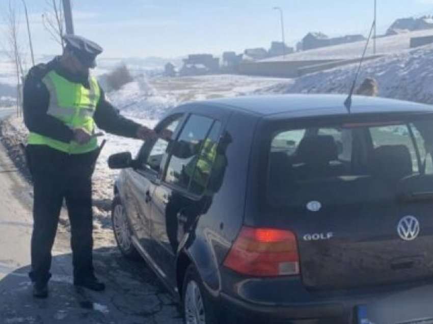 Aksioni i Policisë në Ferizaj për parandalimin e aksidenteve, brenda 24 orëve shqiptohen 202 gjoba