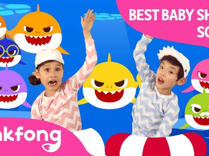 “Baby Shark” bën historinë, e para që arrin 10 miliardë shikime në YouTube