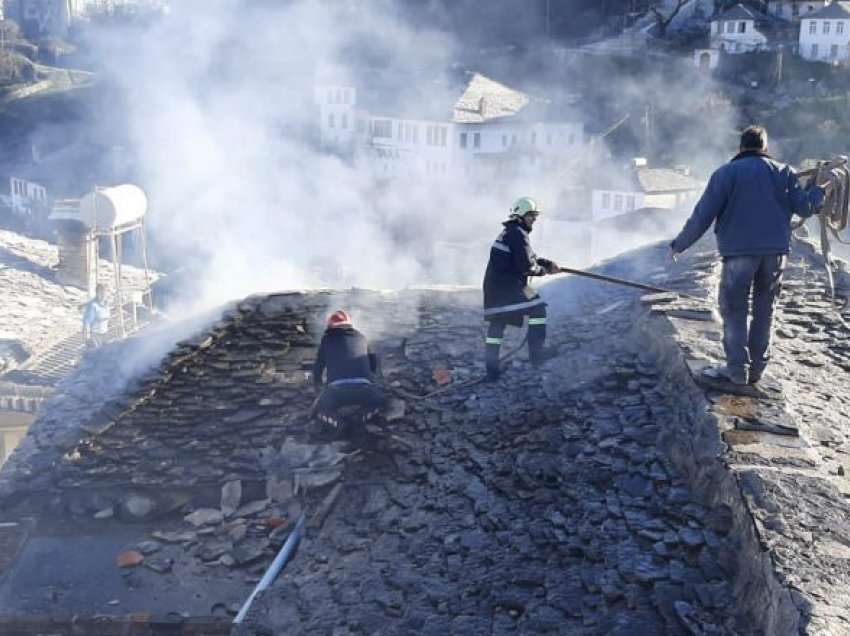 Përfshihet nga flakët një banesë në Gjirokastër