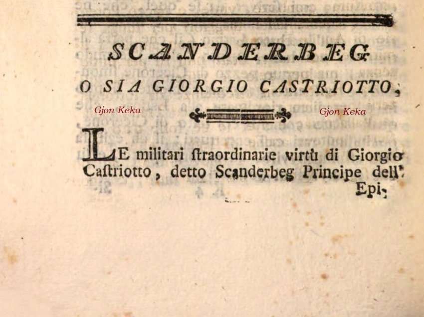 Epoka e Gjergj Kastriotit e ka pasuruar historinë e Arbërisë dhe të Europës