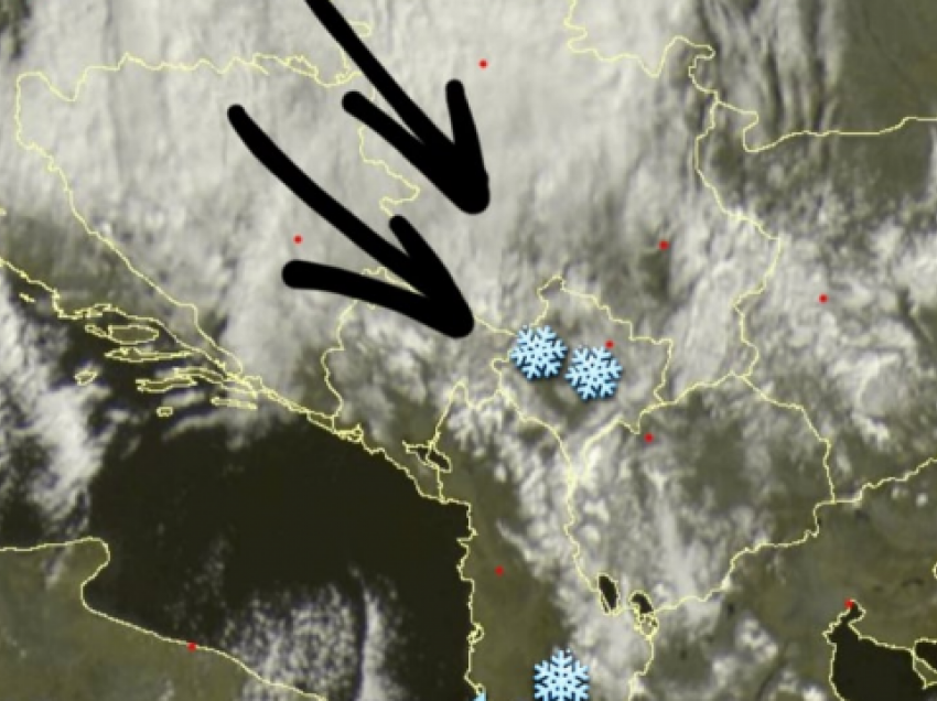 Paralajmërohet se një stuhi e borës mund ta godasë Kosovën