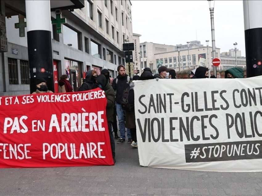 Protestë kundër dhunës policore në Bruksel