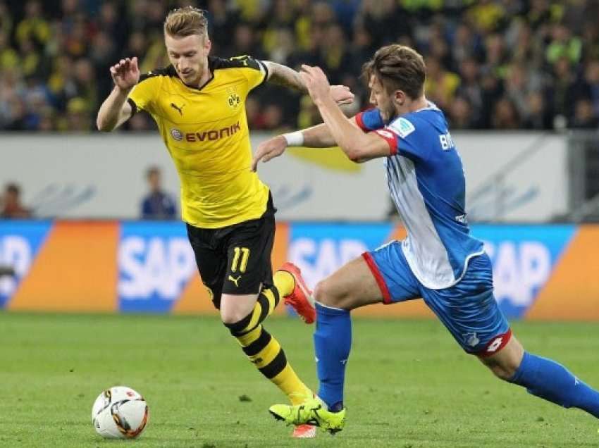 Mbyllet pjesa e parë, ja rezultati mes Hoffenheim dhe Dortmund