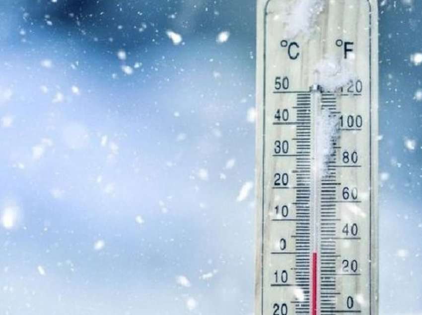 Rënie temperaturash dhe reshje dëbore, parashikimi i motit për ditën e sotme