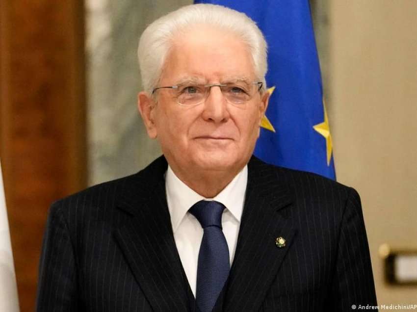 Presidenti i ri dhe i presidenti i vjetër - Sergio Mattarella