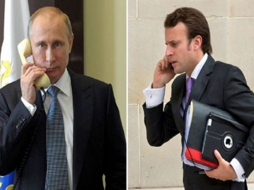 ​Putin e Macron diskutuan për Ukrainën