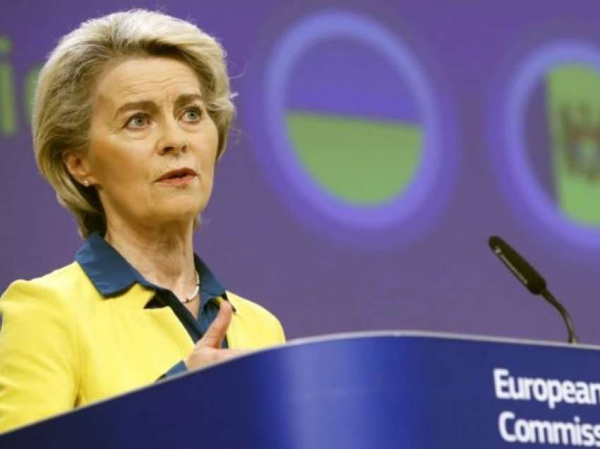 Von der Leyen: Ukraina tashmë ka një perspektivë të qartë evropiane