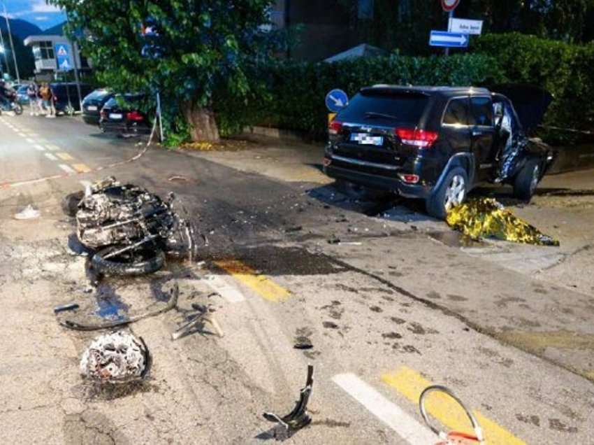 Përplasje dramatike! Motori fluturon në ajër, shqiptari ndërron jetë direkt në vend