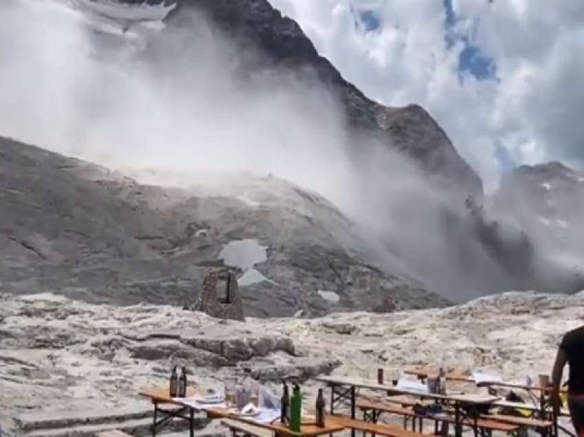 ​Të paktën pesë të vdekur nga shembja e akullnajës Marmolada në Itali