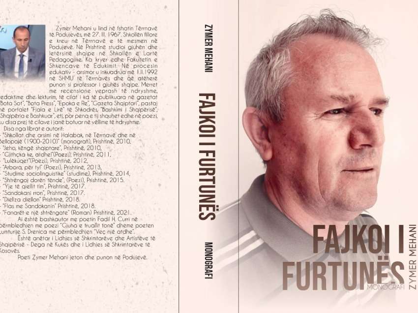 Monografia “Fajkoi i furtunës” - një libër përplot me sfida, dhimbje e me peripeci