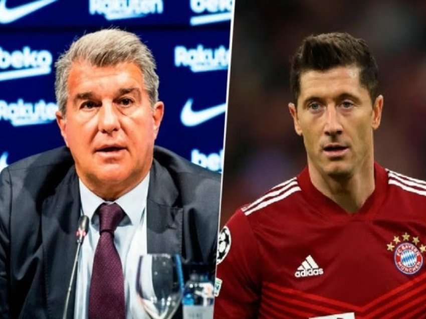 Laporta e falënderon Lewandowskin, në pritje të përgjigjes nga Bayerni