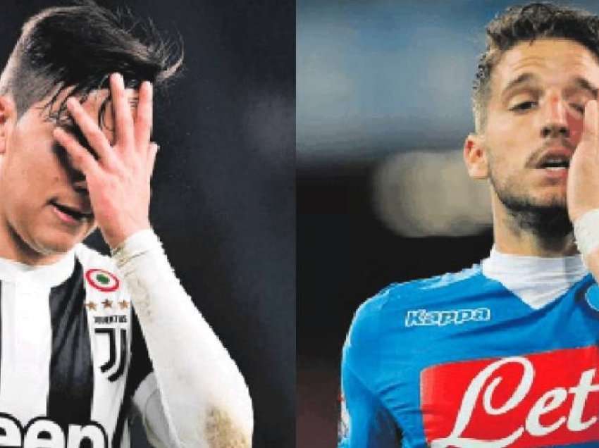 Mertens dhe Dybala nuk janë në listën e Marseille